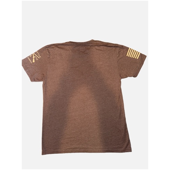 Grunt Style -Women’s Brown Graphic T-Shirt size Medium - Picture 2 of 10